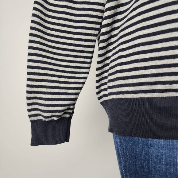 Autograph Pink & Black Knit Striped Sweater Size L - Picture 3 of 7